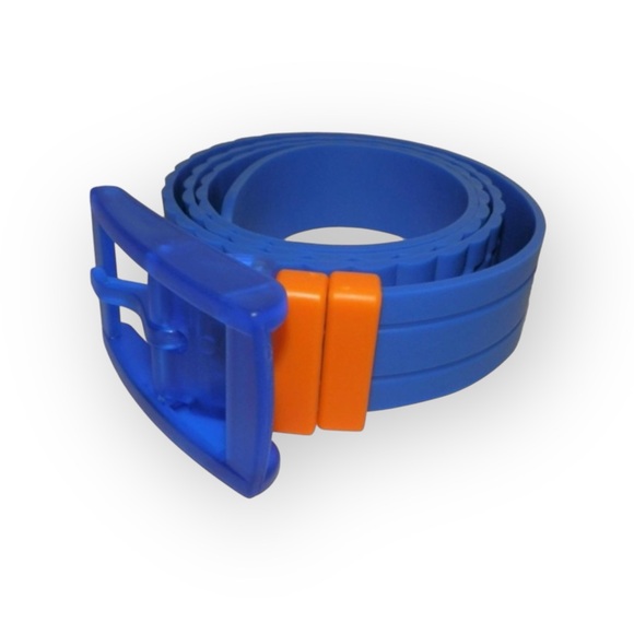 new Luvs H2O 𓆉 Scuba Diver’s Waterproof Flexible Dive Belt 𓆉 Blue + Orange 𓆉 - Picture 15 of 16